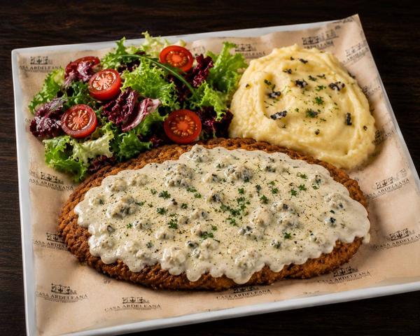 Snitel de vita Gorgonzola